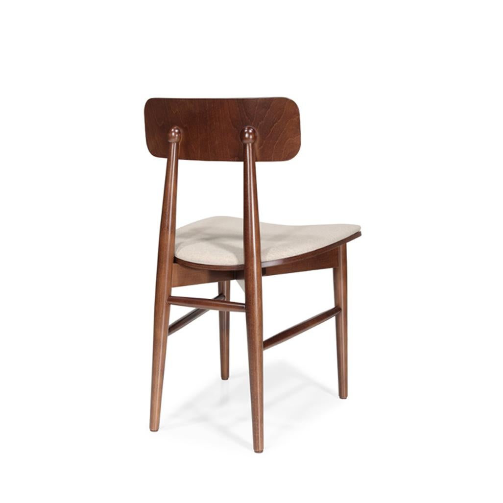 Sedia da pranzo SS3: Eleganza e semplicità con linee scultoree in vendita 1