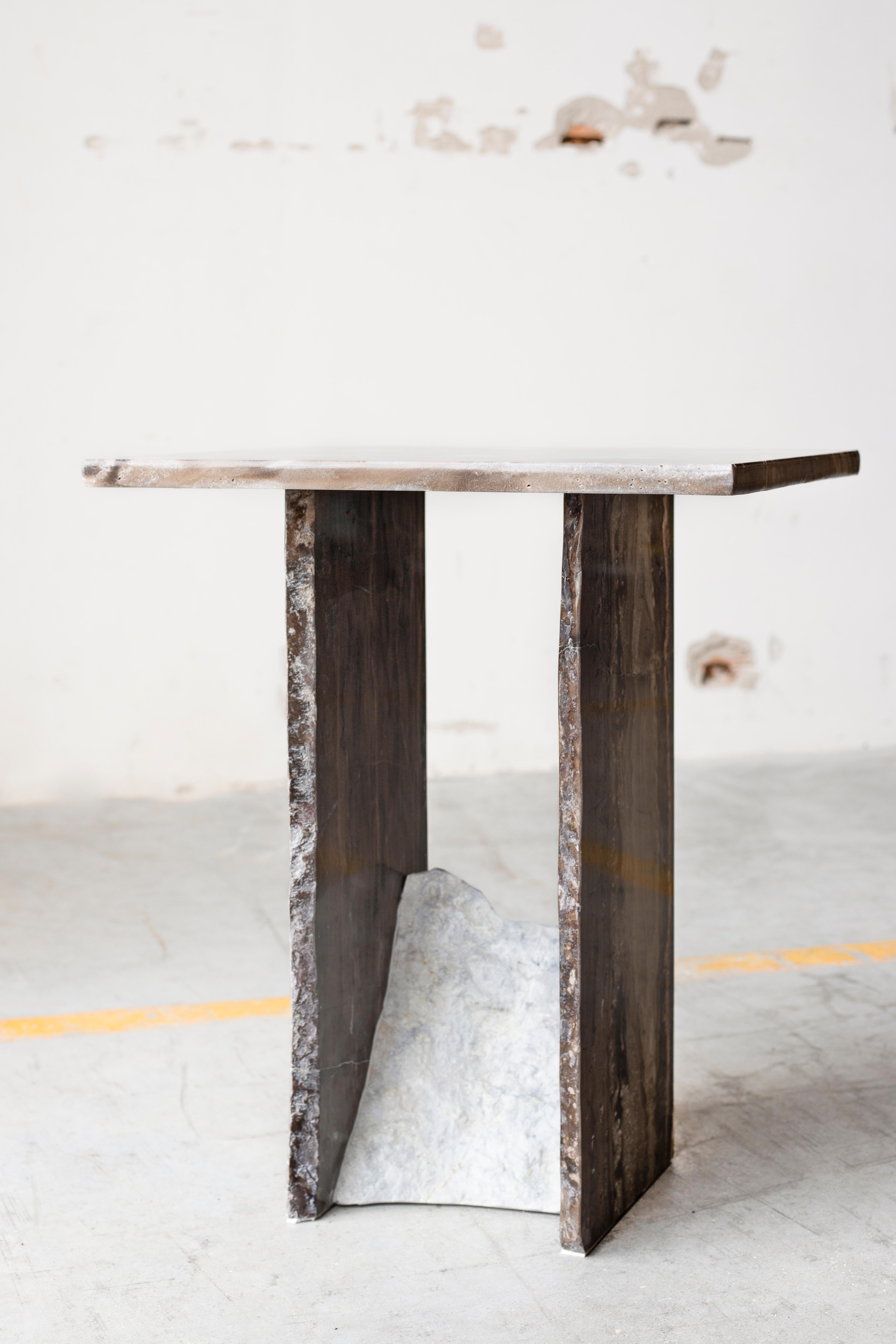 Post-Modern SST013-2 Side Table by Stone Stackers For Sale