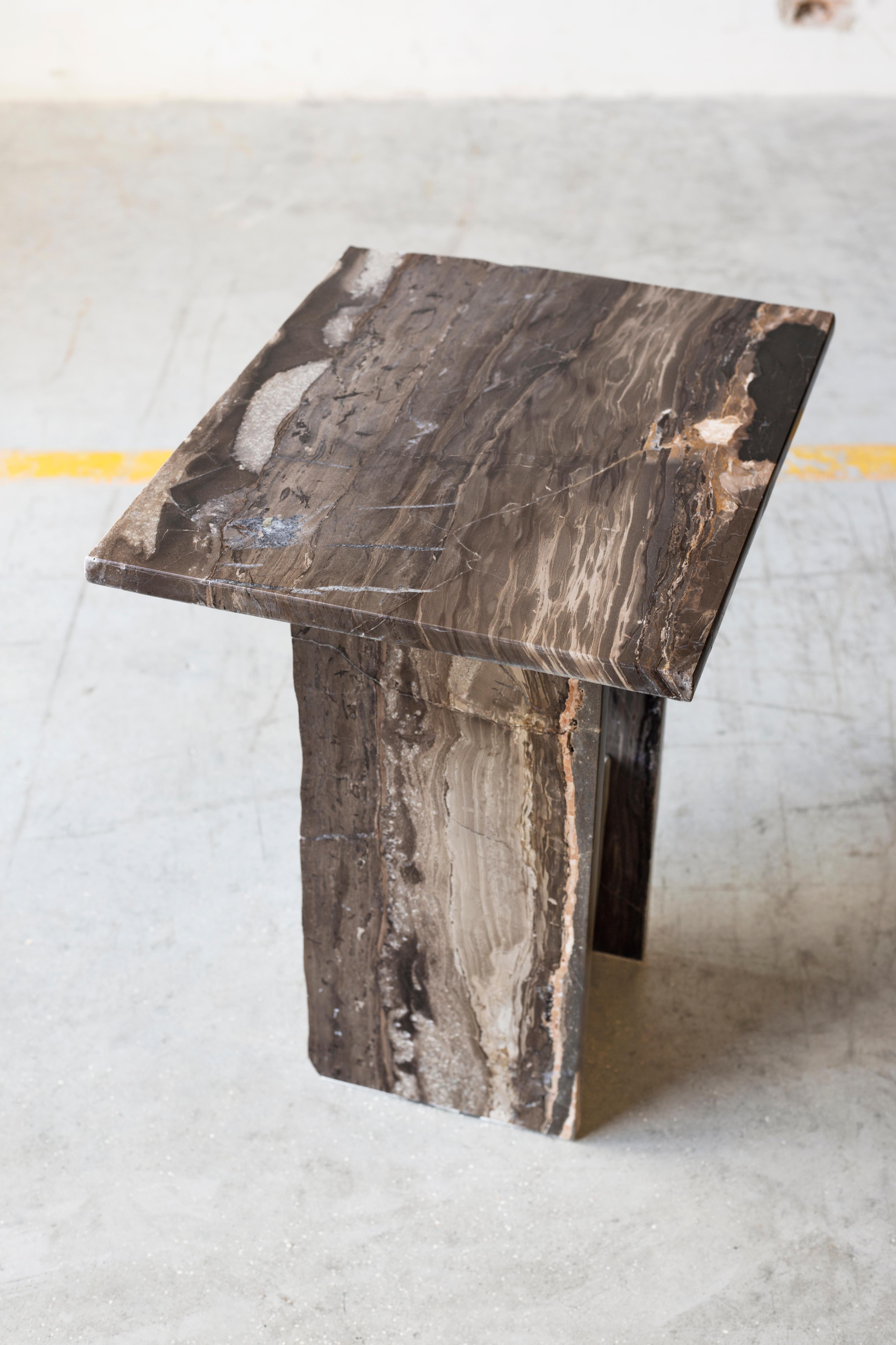 SST013-2 Side Table by Stone Stackers In New Condition For Sale In Geneve, CH