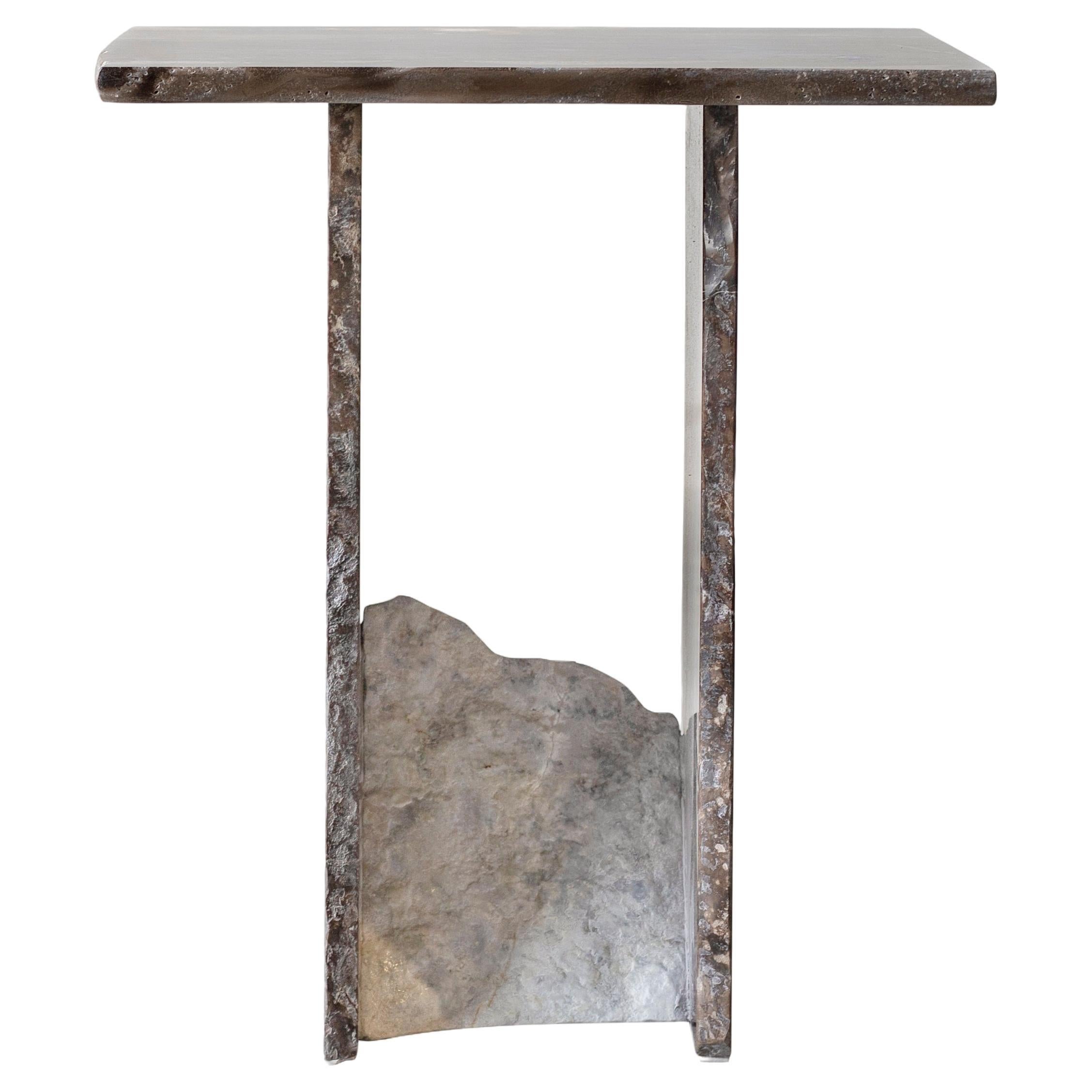 SST013-2 Side Table by Stone Stackers For Sale
