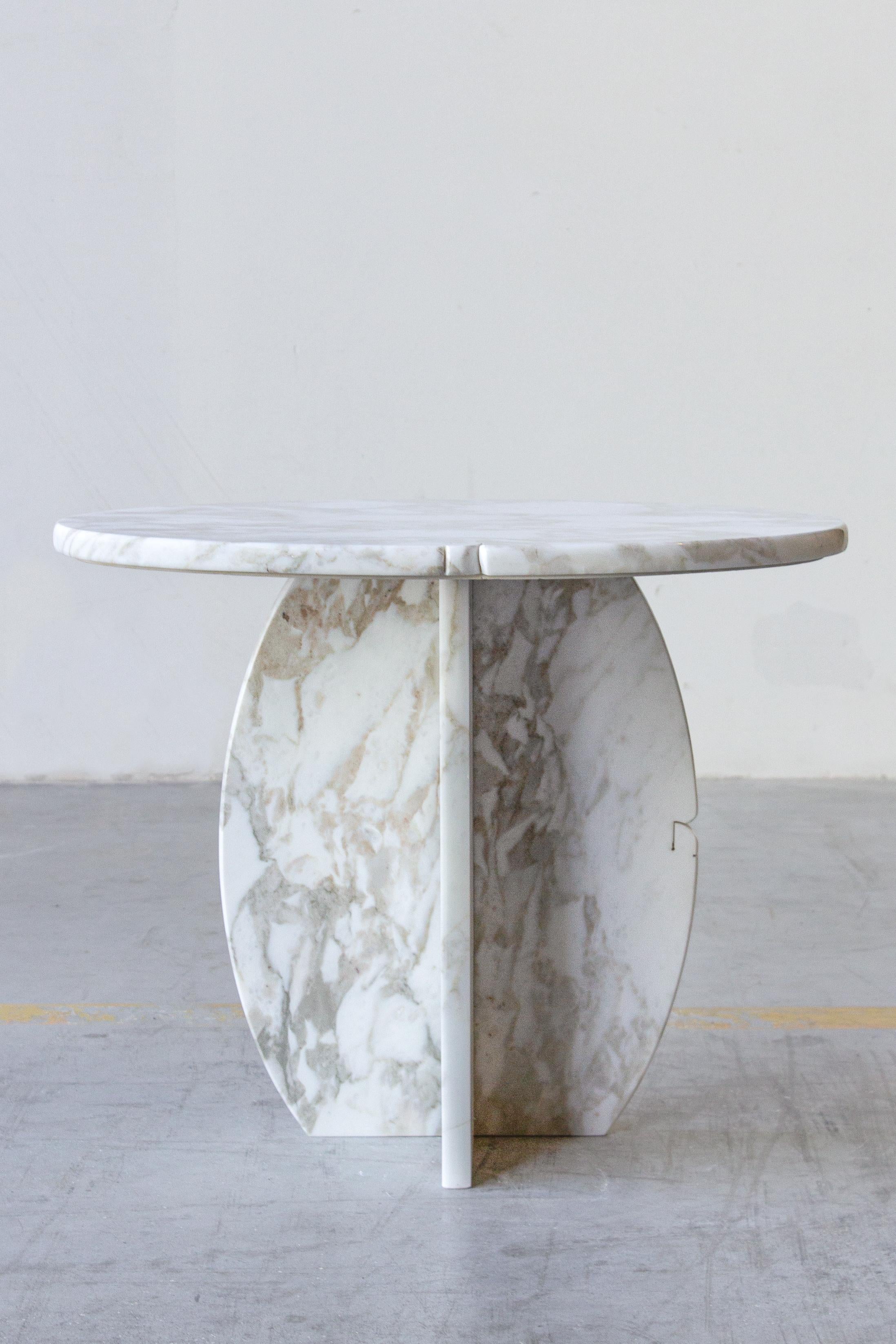 Post-Modern SST023 Side Table by Stone Stackers For Sale