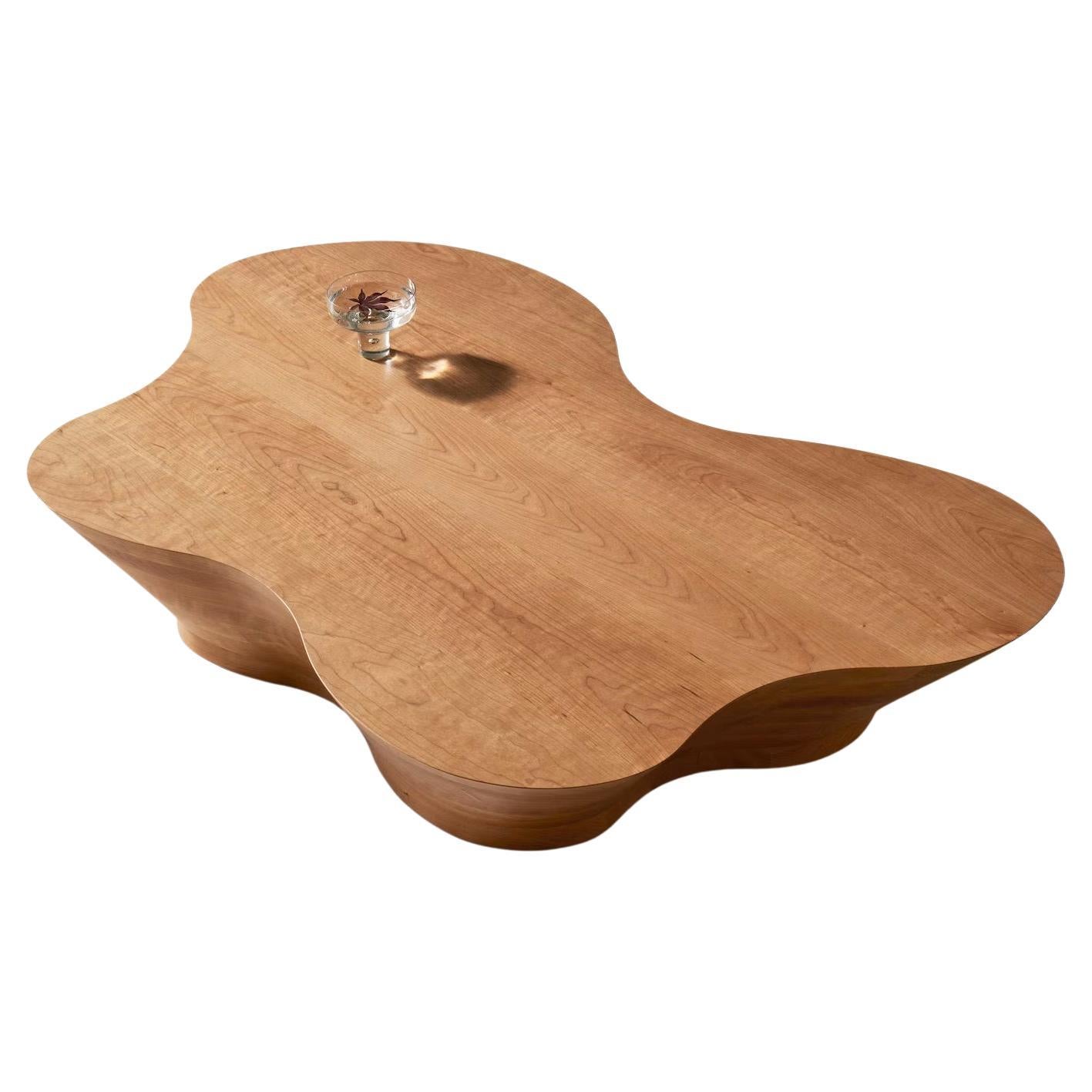 Grande table basse SSU Smooth en cerisier