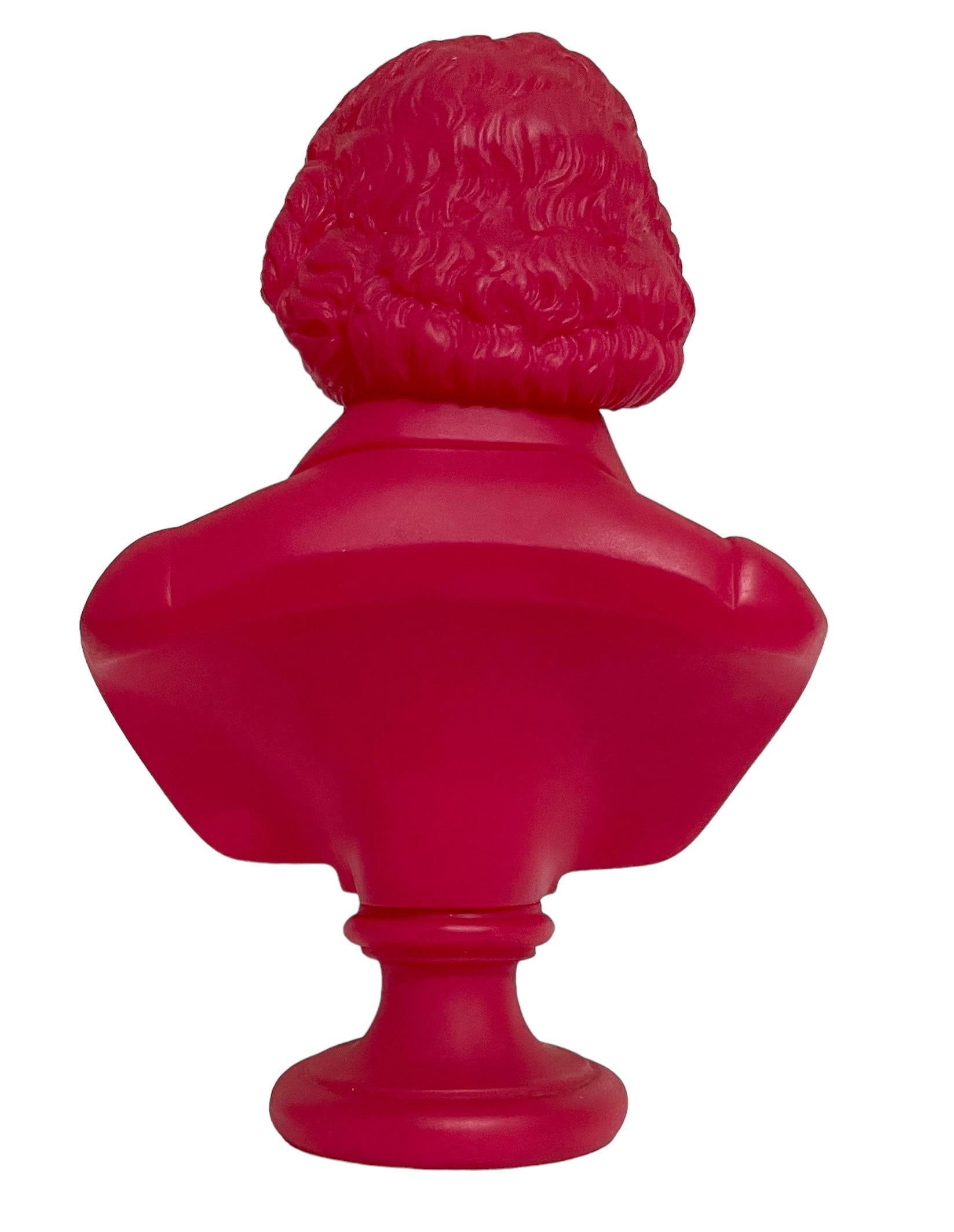Rare Pink Apethoven Vinyl Adult Toy Ape Sculpture Bust SSUR Beethoven Medicom For Sale 7