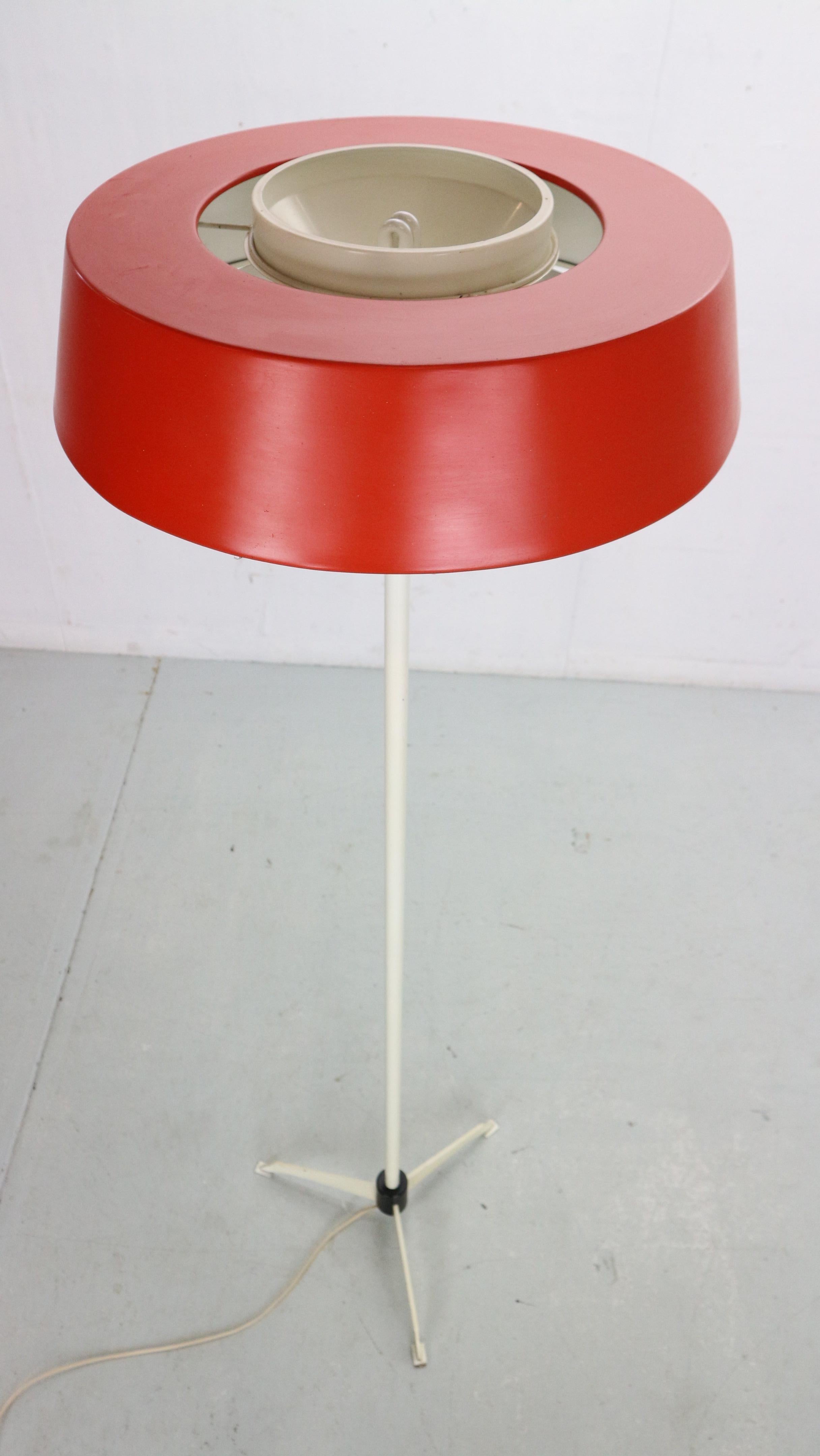 Dutch ST 7128 Floor Lamp by Niek Hiemstra for Evolux, Netherlands, 1950s