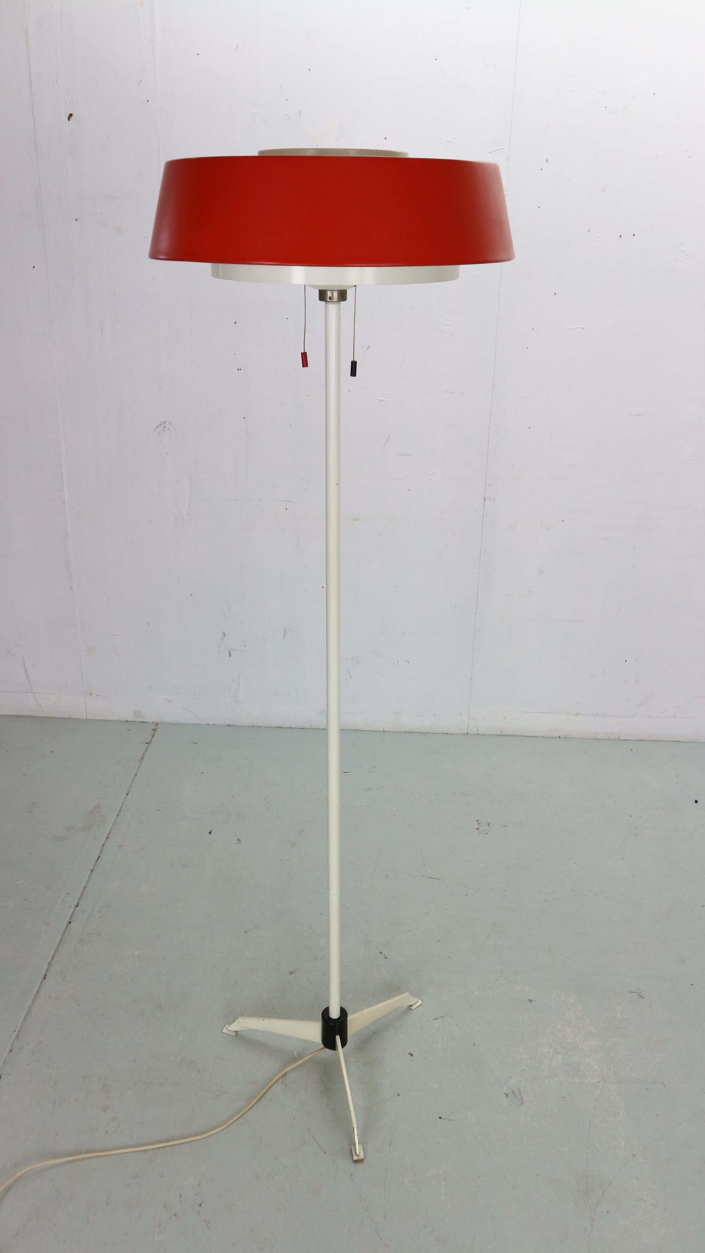 ST 7128 Floor Lamp by Niek Hiemstra for Evolux, Netherlands, 1950s In Good Condition In The Hague, NL