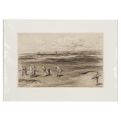 St Andrews, Golf Print, Life Association By Michael Brown