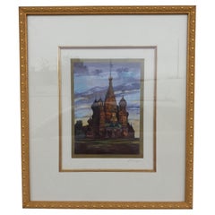St. Basils Cathedral / Moscow watercolor