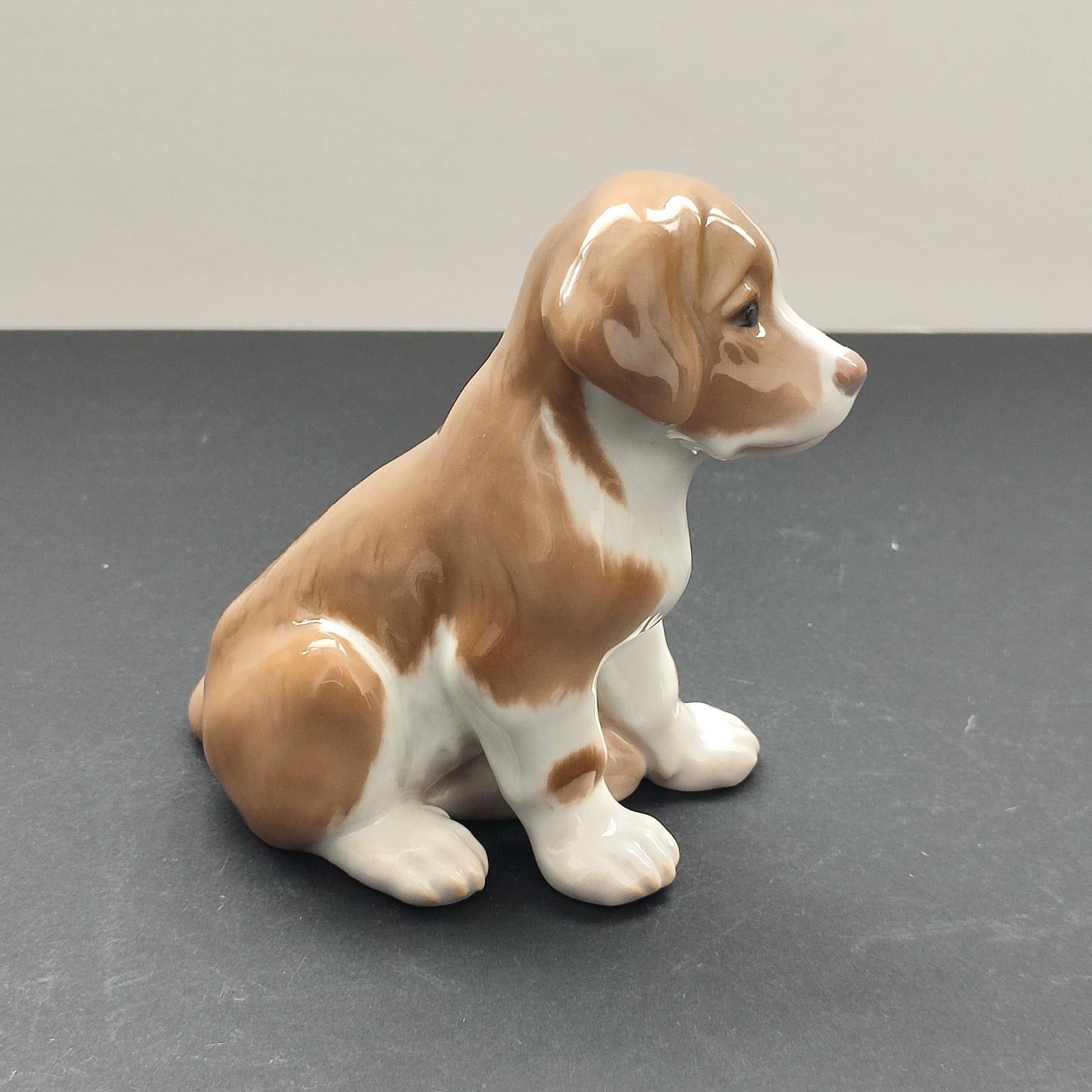 Danish St. Bernard Puppy, Bing & Grondahl Dog Figurine No. 1926, Free Shipping For Sale
