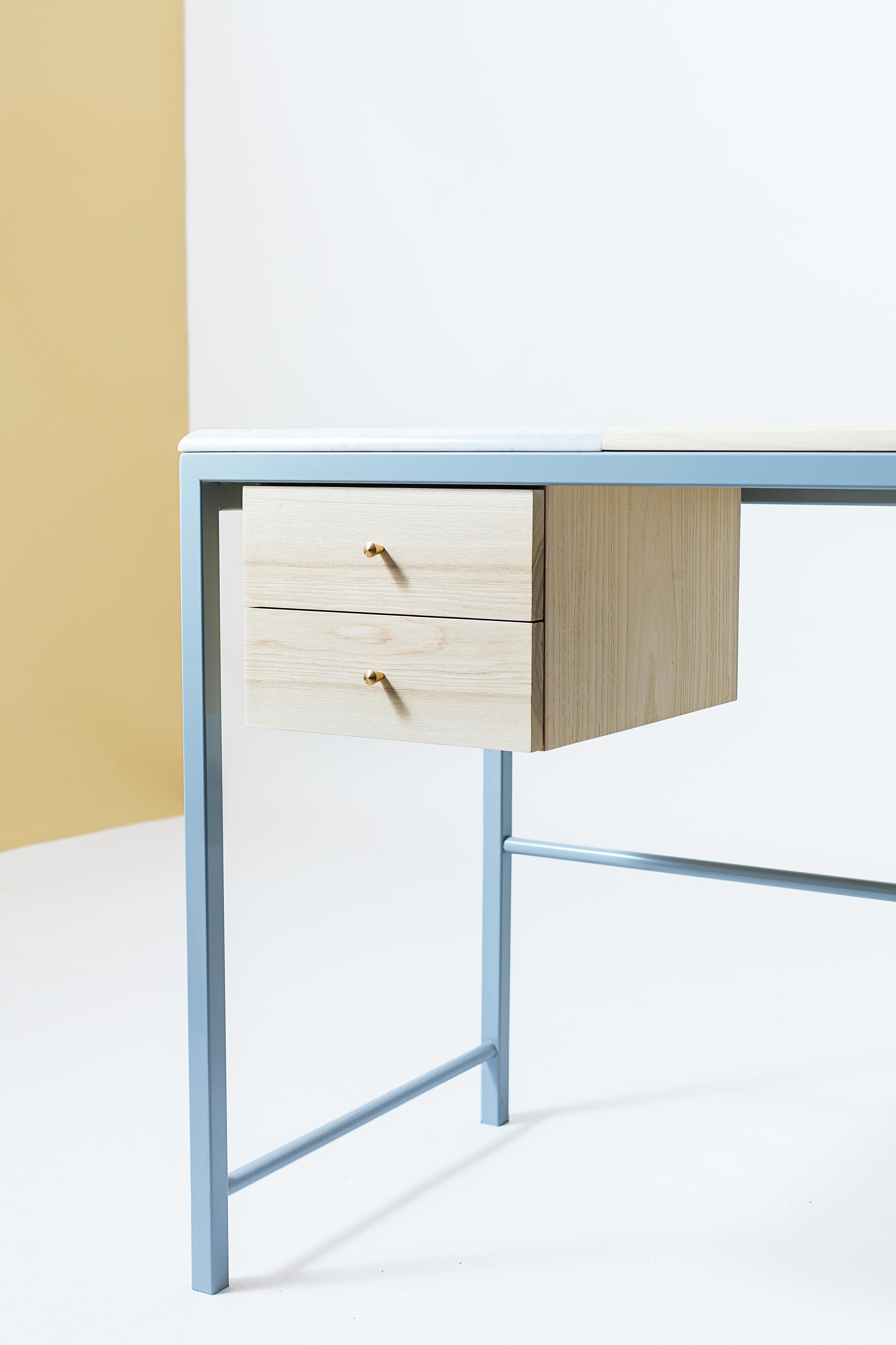 Marbre Bureau de St. Charles par Volk en vente