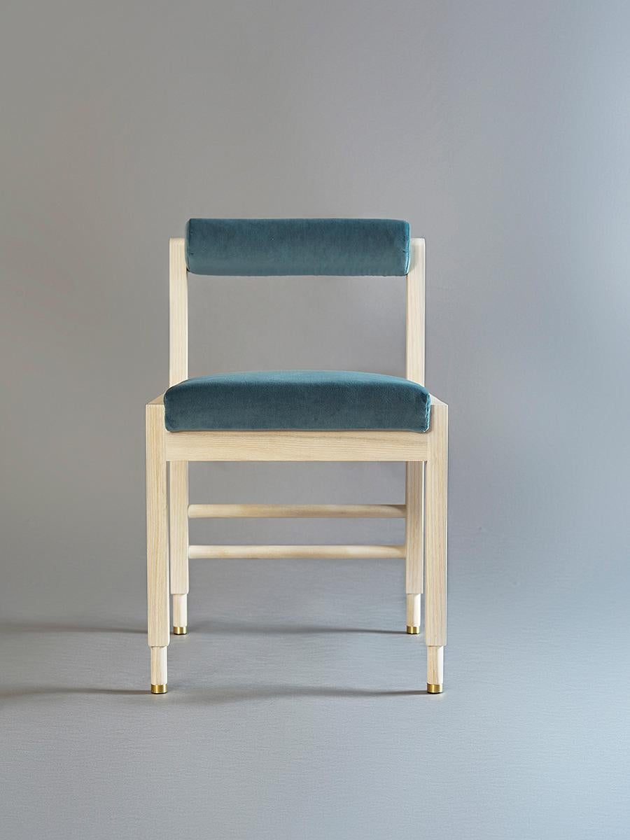 Turned St. Charles Dining Chair by VOLK For Sale