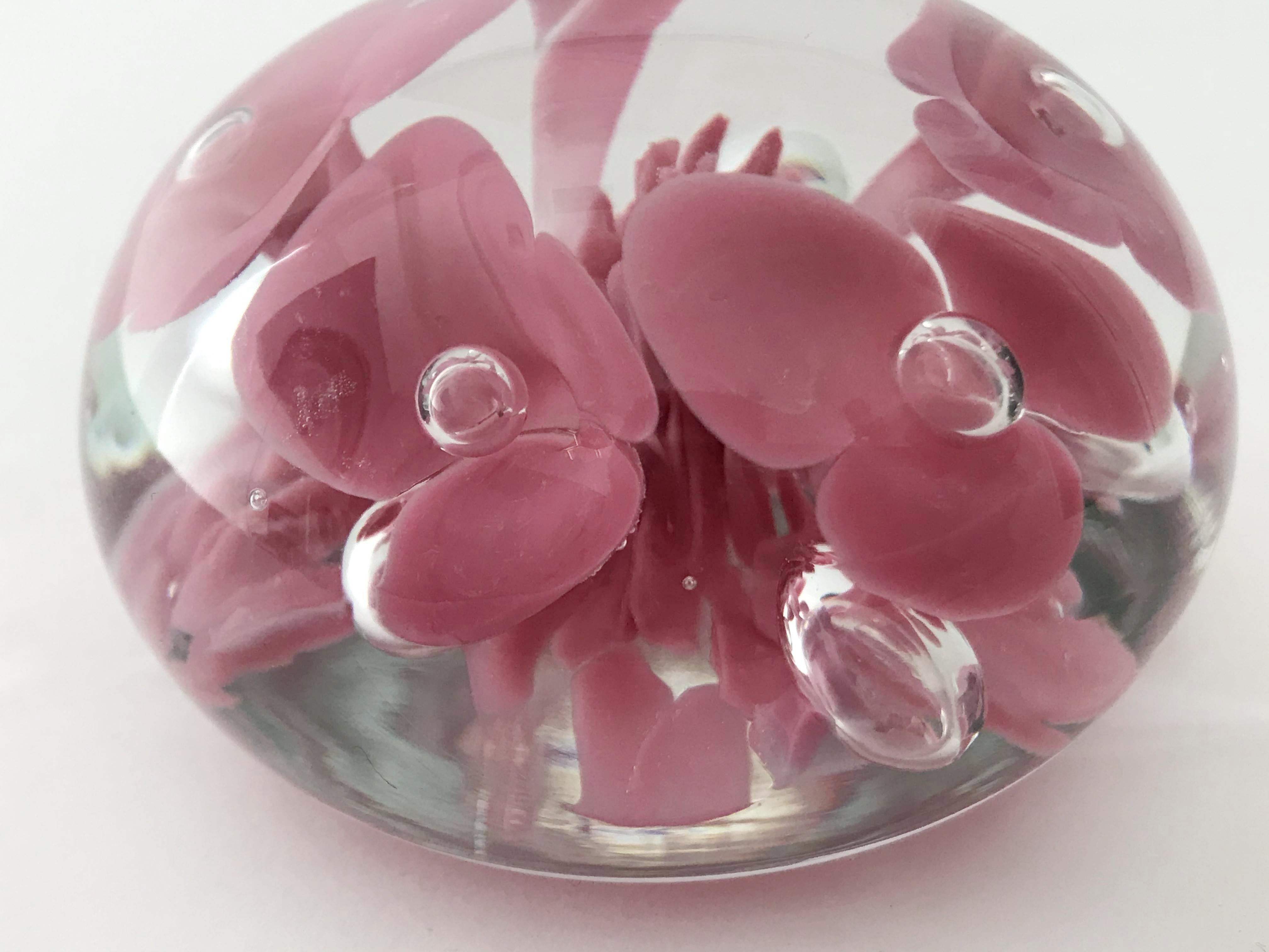 Mid-Century Modern St. Clair Glass Paperweight FINAL CLEARANCE SALE