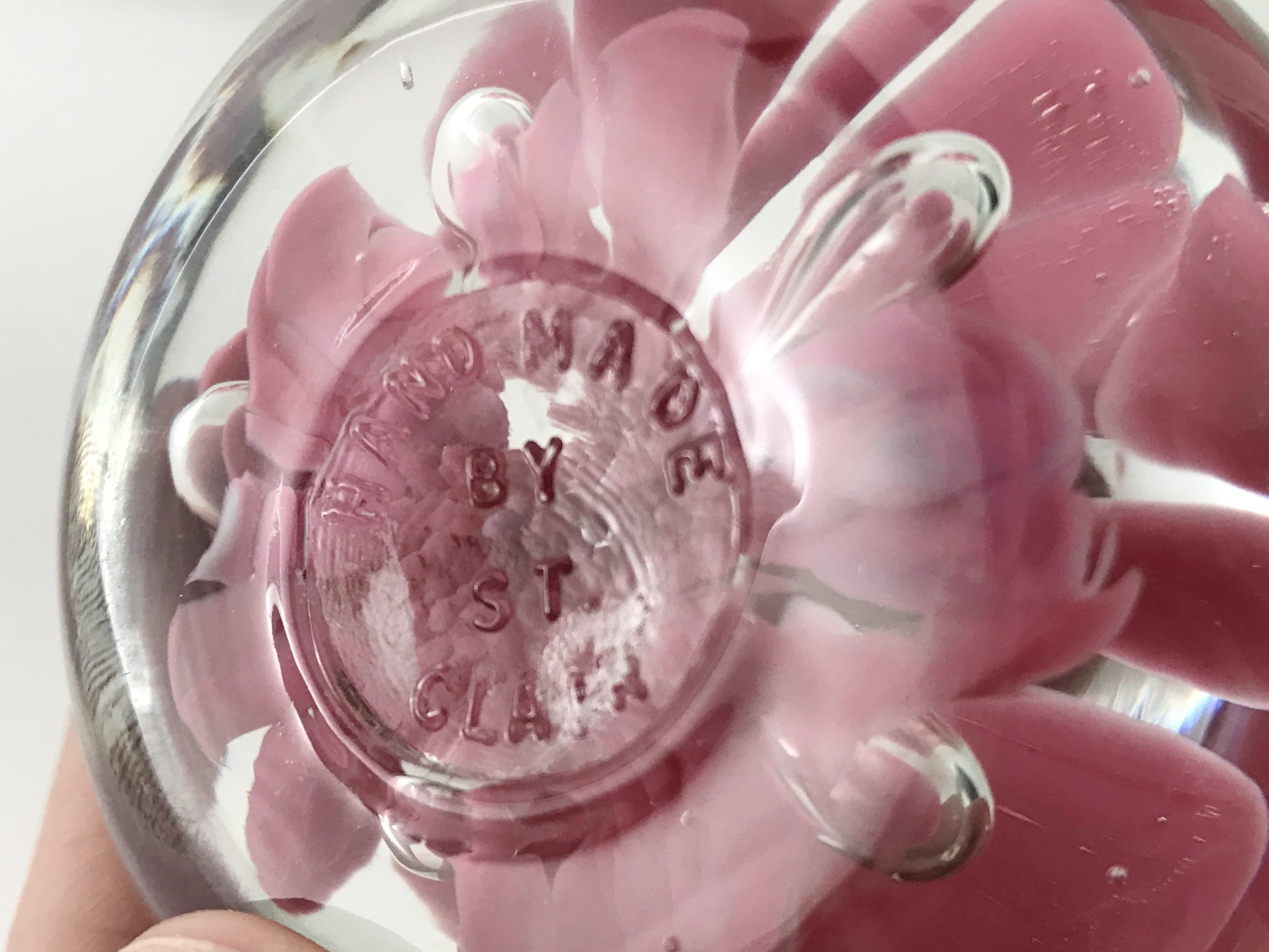 American St. Clair Glass Paperweight FINAL CLEARANCE SALE