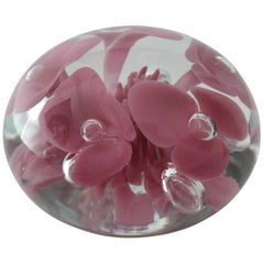 St. Clair Glass Paperweight FINAL CLEARANCE SALE