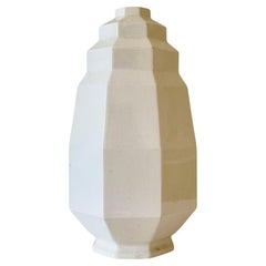 A. Clement Modernistische Vase im Art-Deco-Stil