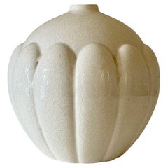 A. Clement Frankreich Art Deco Stilisierte Vase