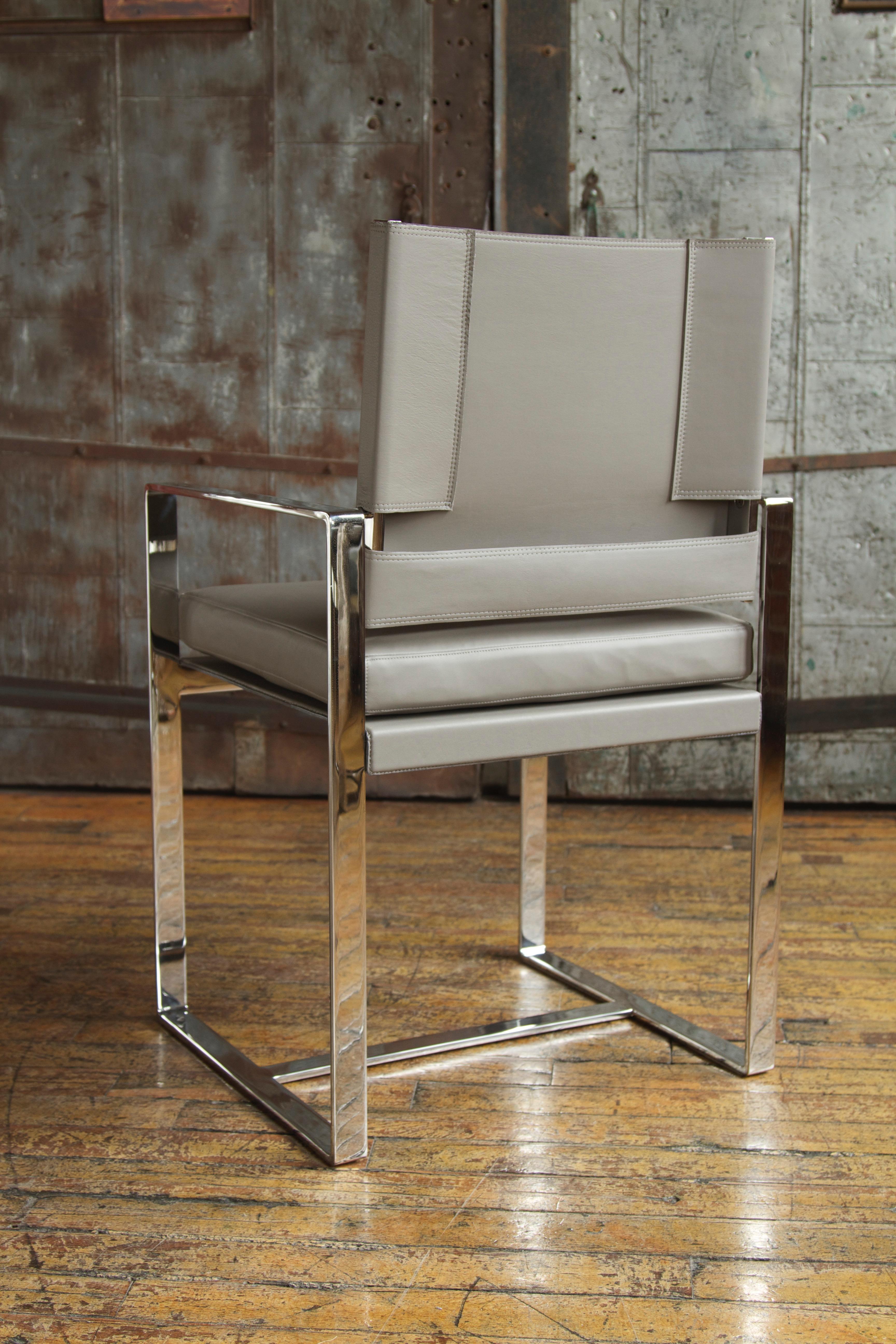Modern St. Cloud Dining Chair - handcrafted by Richard Wrightman Design