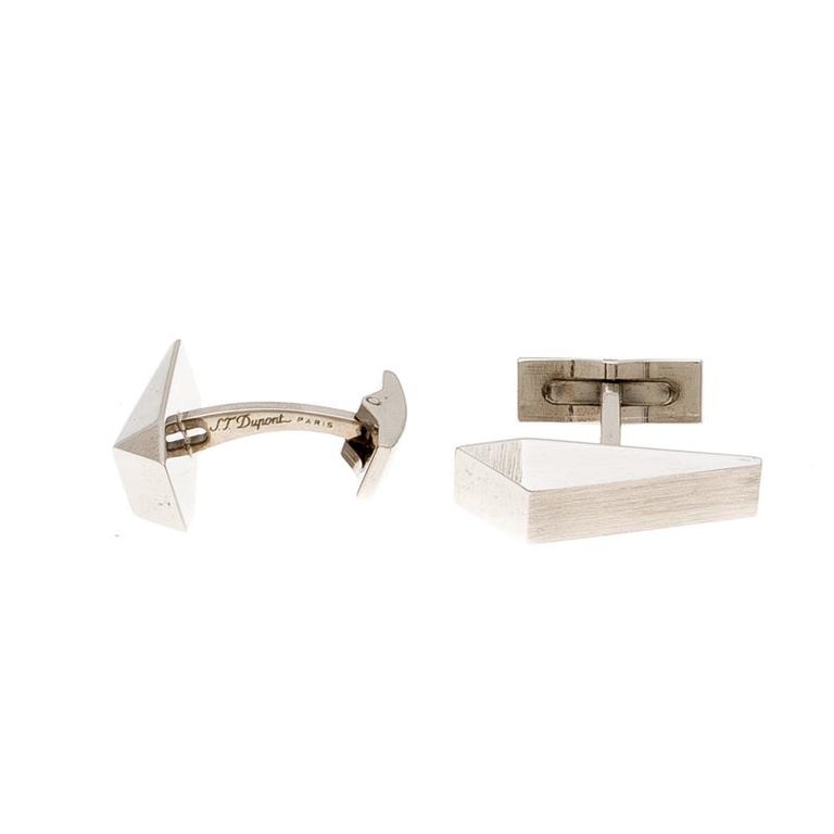 S.T. Dupont 007 Casino Royale Silver Tone Cufflinks at 1stDibs | casino ...