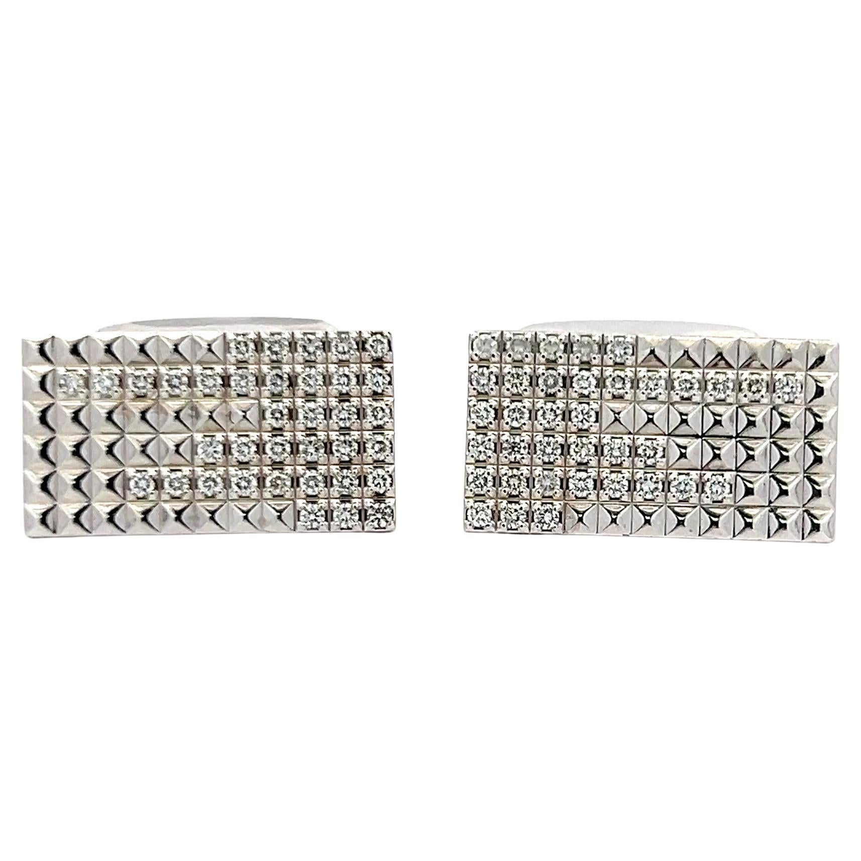 S.T. Dupont 007 Casino Royale Silver Tone Cufflinks at 1stDibs