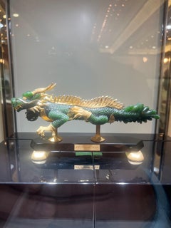 S.T. Dupont “Dragon Impérial” One-of-One Nephrite Jade Fountain Pen, France.