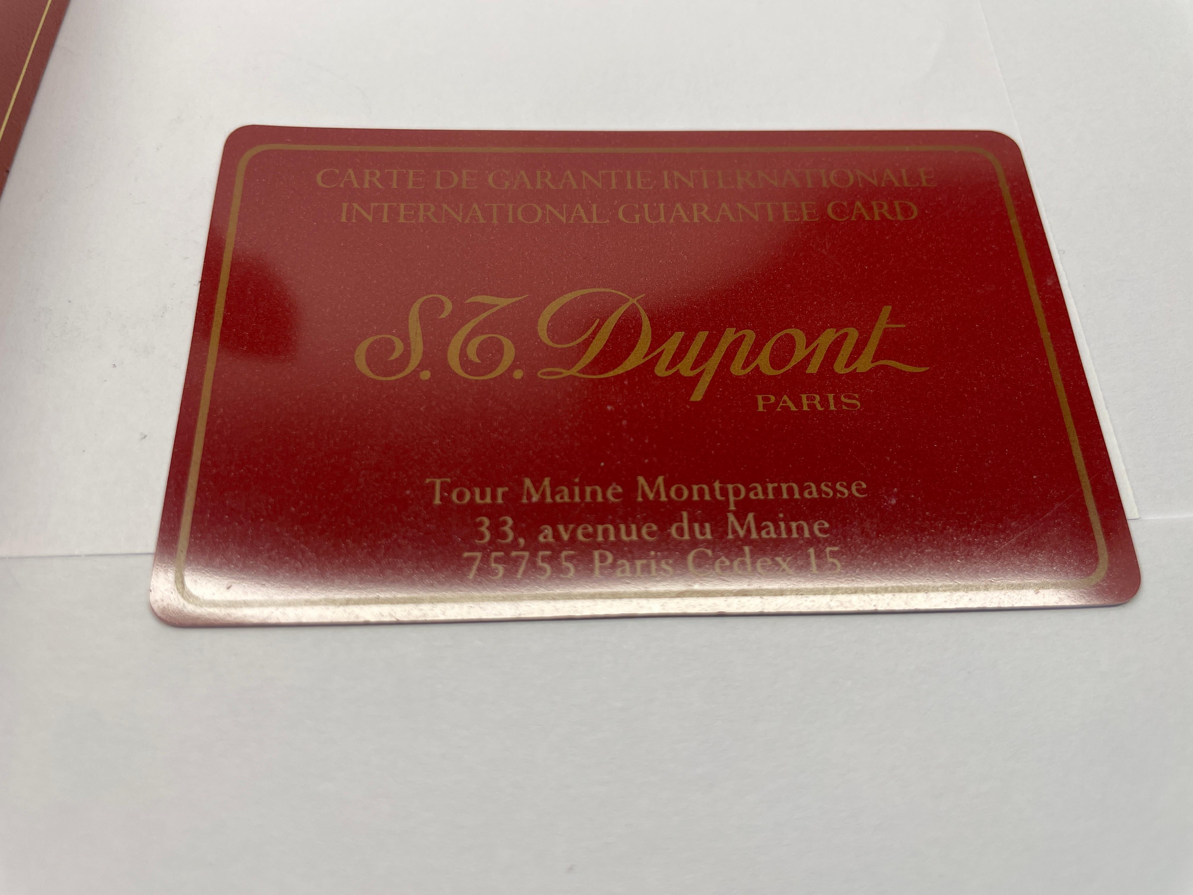 Modern S.T. Dupont Gold Palladium 2-tone Vintage Tie Pin For Sale
