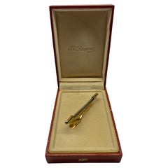 S.T. Dupont Gold Palladium 2-tone Vintage Tie Pin