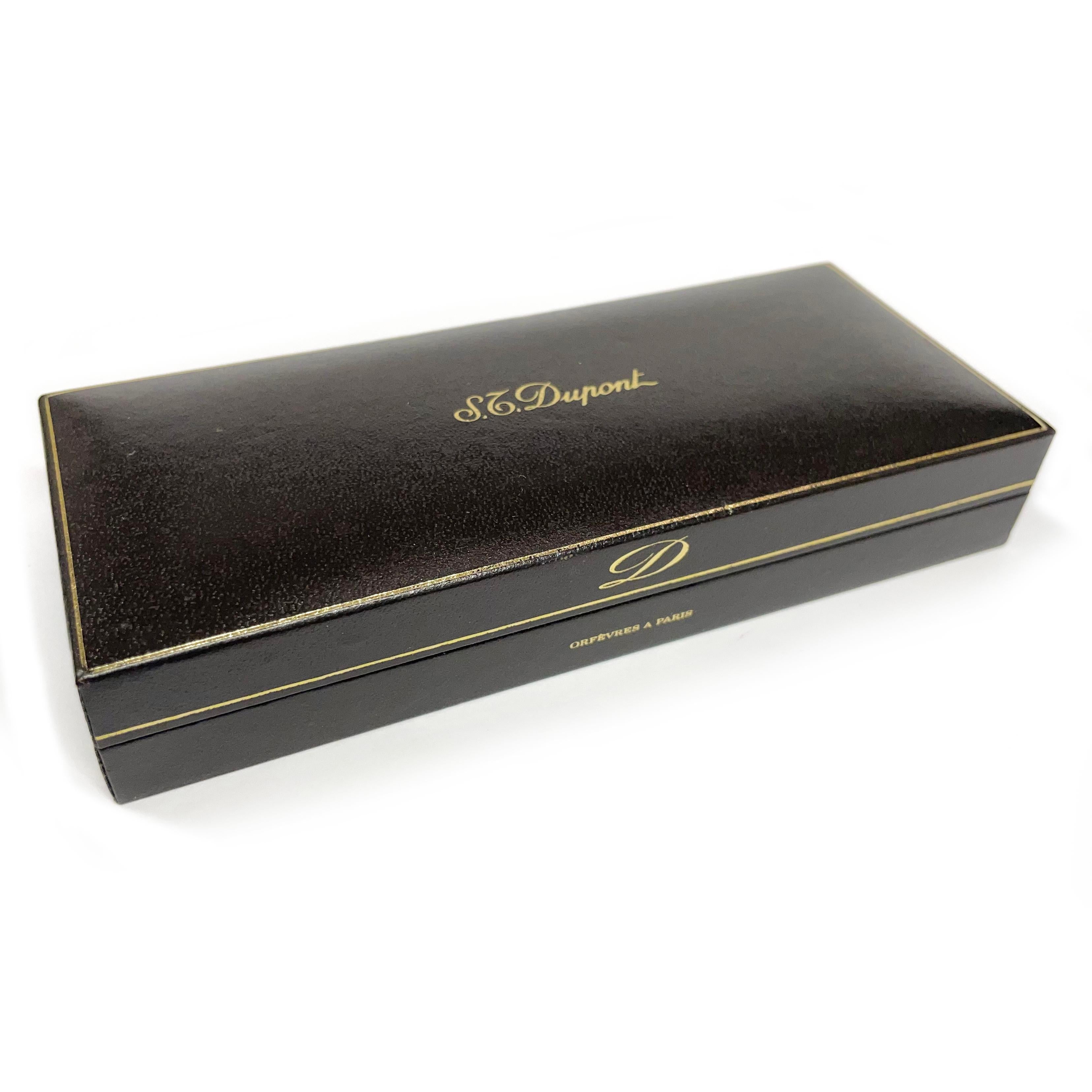 Women's or Men's S.T. Dupont Gold Plated Ballpoint Pen