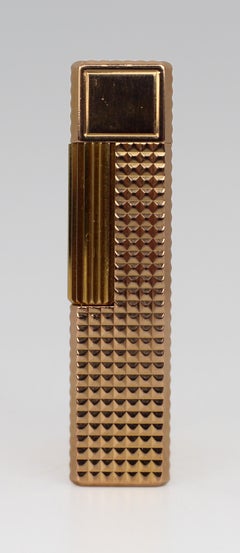 S.T. Dupont Gold-Plated Ligne 1 Lighter, Paris, c.1970s