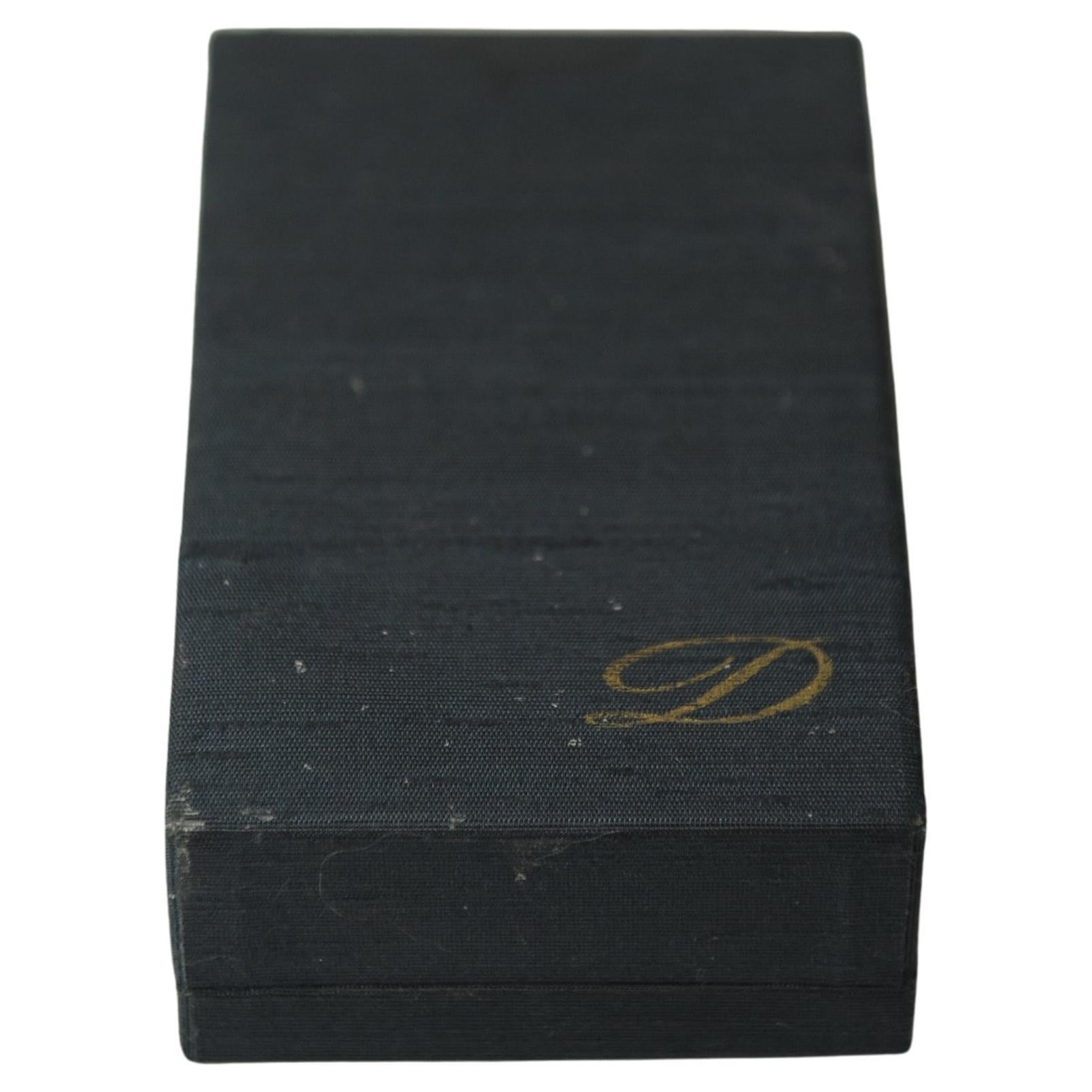 S.T. DuPont Gold Plated Ligne 1 Small Paris Cigarette Lighter In Original Box For Sale 1