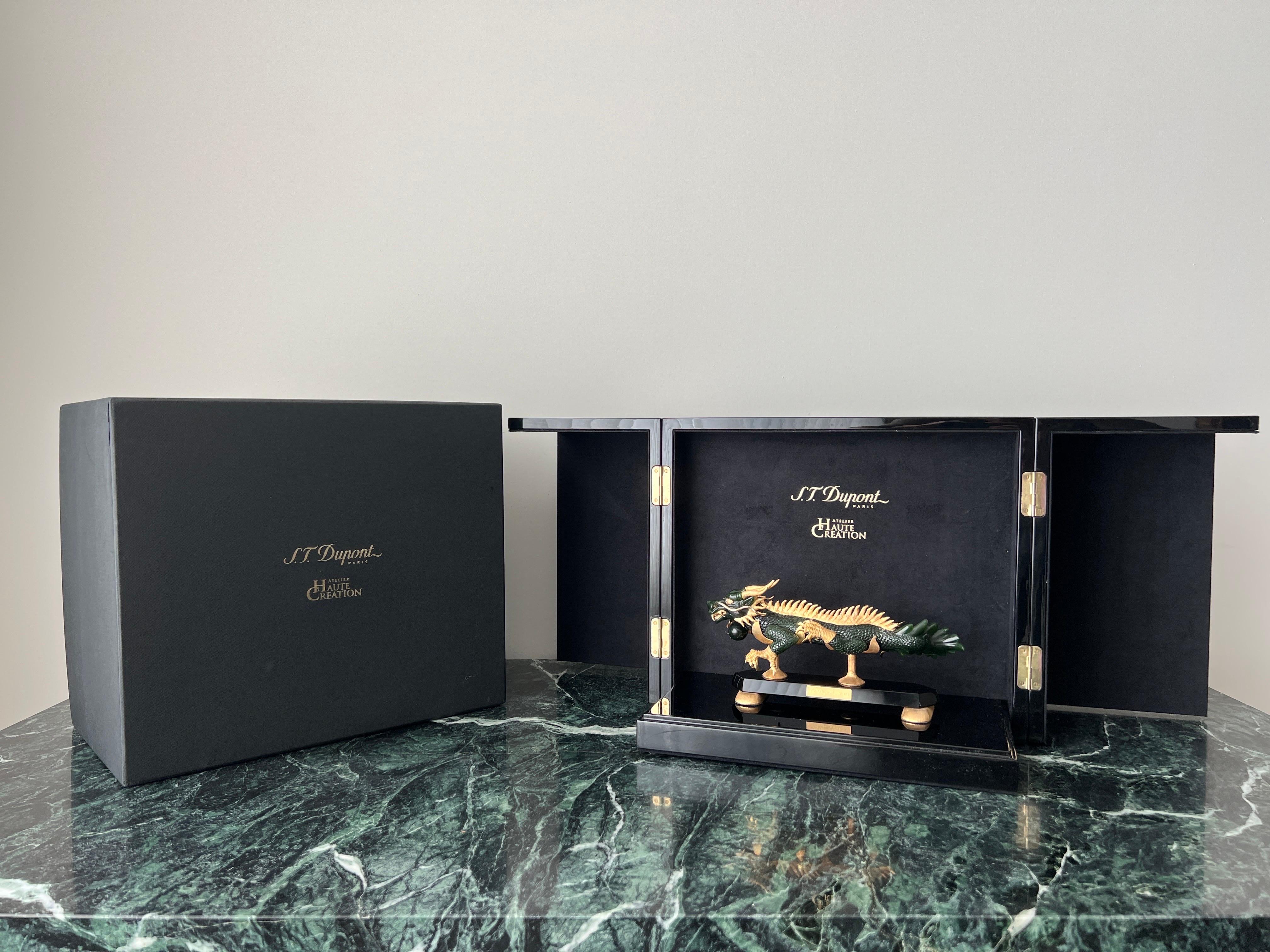 S.T. Penna Dupont Haute Création Nephrite Il Drago Imperiale, pezzo raro n. 1/1 in vendita 5