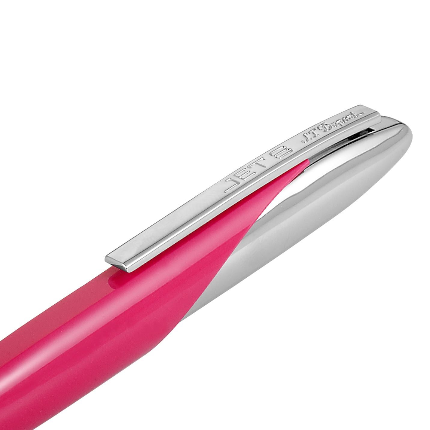 Women's or Men's S.T. Dupont Jet 8 Pink Ballpoint Pen