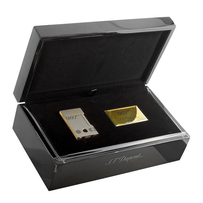 S.T. Dupont Ligne 2 James Bond 007 Gold Limited Edition Lighter 116318 ...