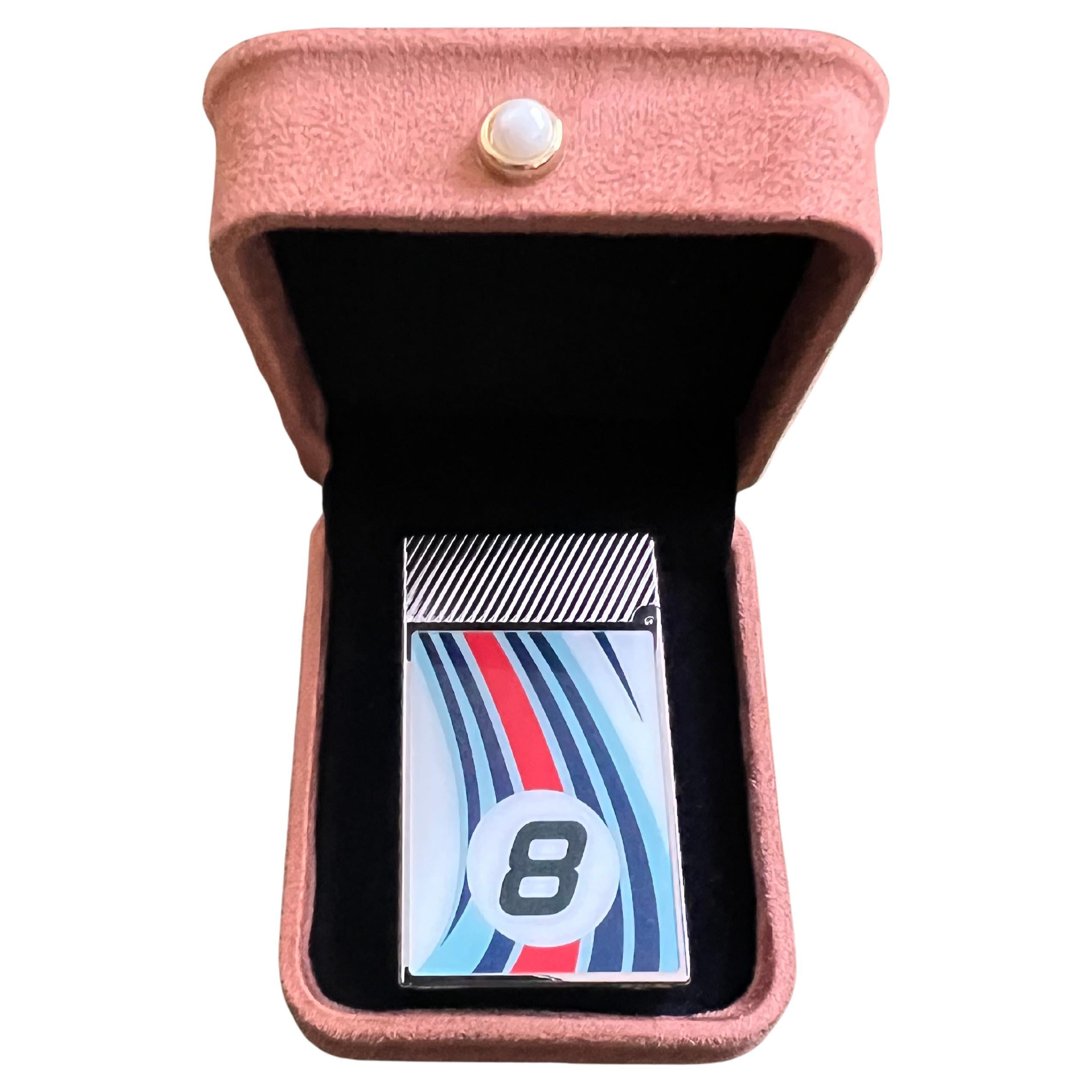 S.T. Dupont Ligne 2 Le Mans Blue and Chrome Flint Lighter
To commemorate 100 years of the 24 Hours of Le Mans, the famous endurance sports car race and S.T. Dupont have come together to design a rich, modern and innovative range. Two iconic French