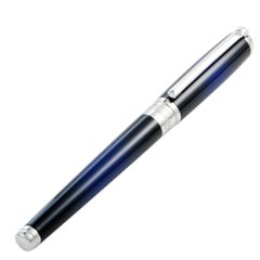 S.T. Dupont Line D Atelier Blue Medium Fountain Pen