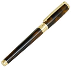 S.T. Dupont Line D Atelier Brown Medium Rollerball Pen