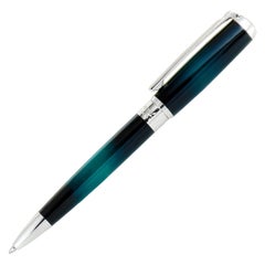 S.T. Dupont Line D Atelier Green Medium Ballpoint Pen