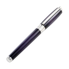 S.T. Dupont Line D Rollerball Pen in Atelier Eggplant