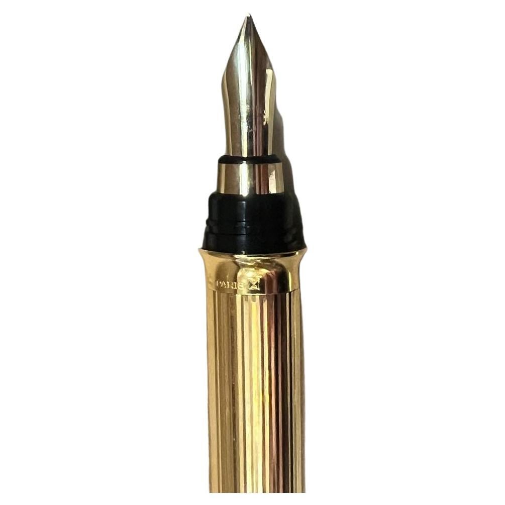 st dupont gold ballpoint pen
