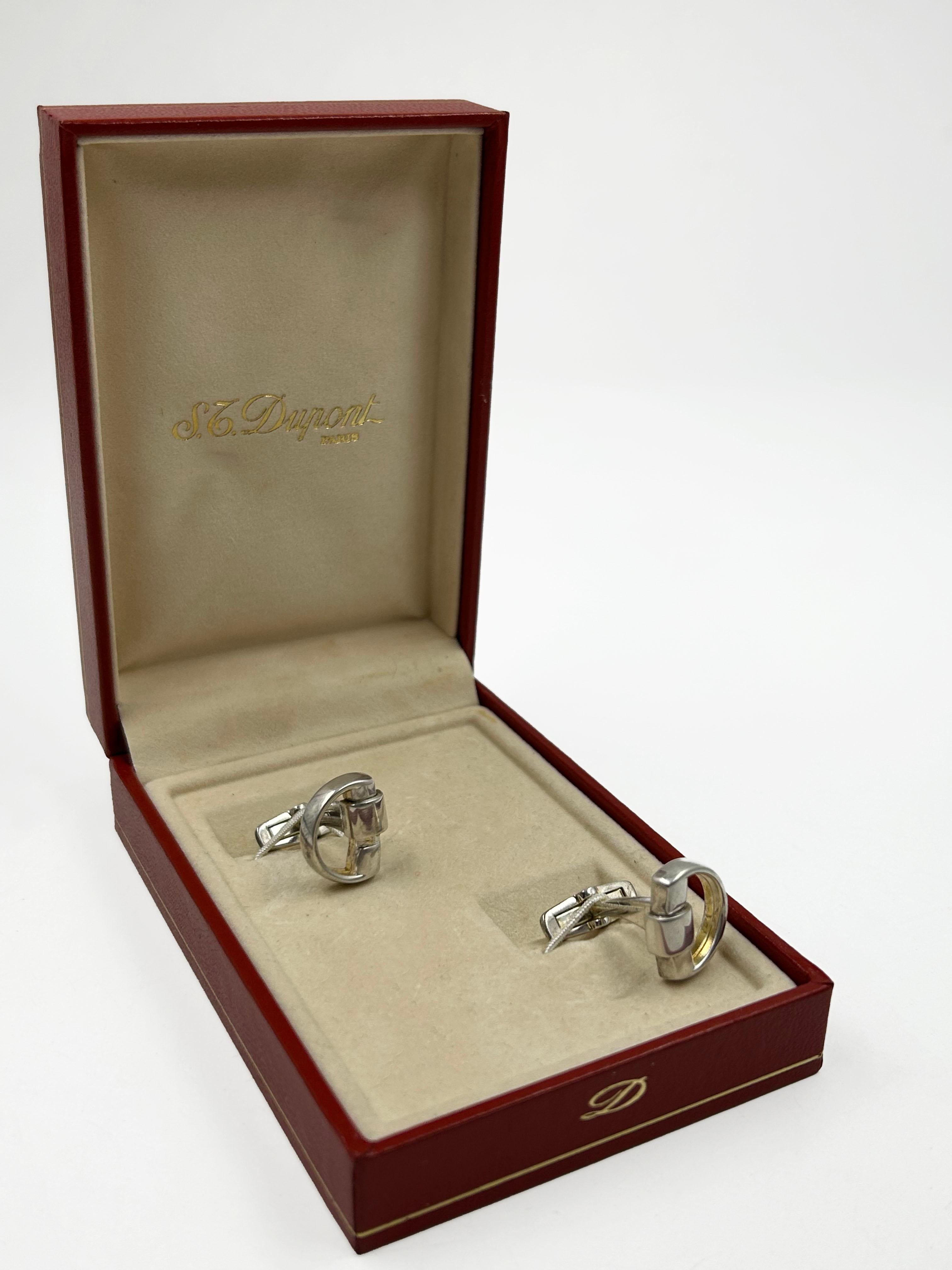 S.T. Gemelos Dupont Paris de plata maciza Francés en venta