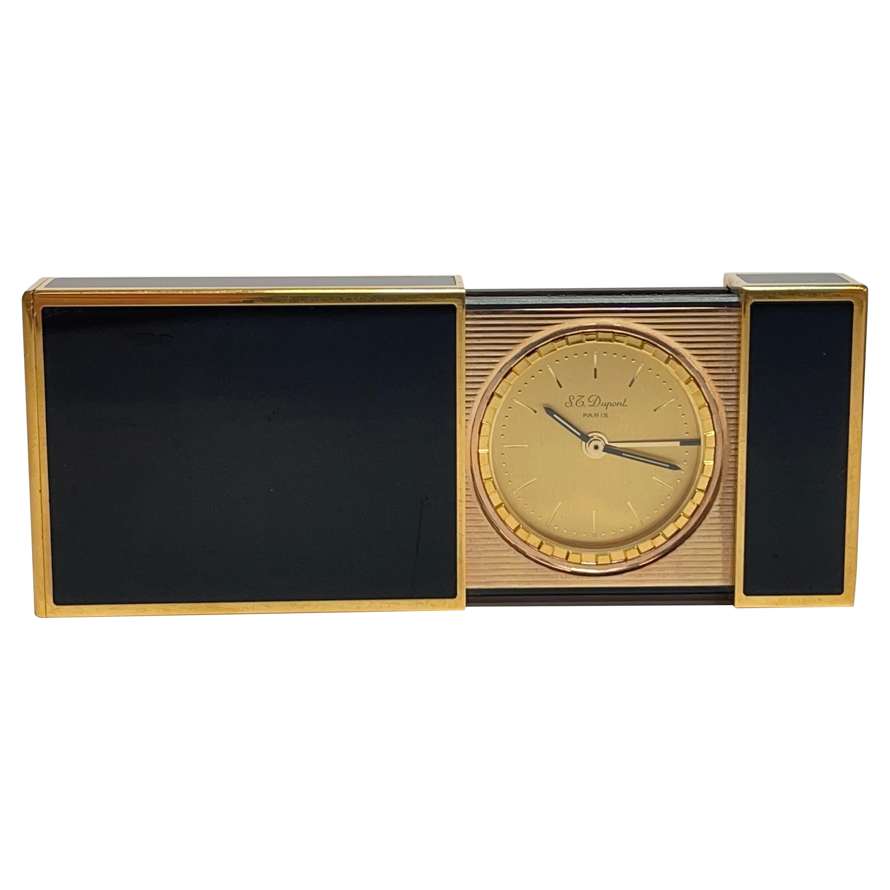 S.T. Dupont Travel Clock