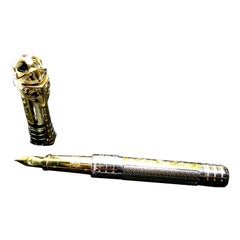 S.T. DUPONT White Knight Prestige Fountain Pen
