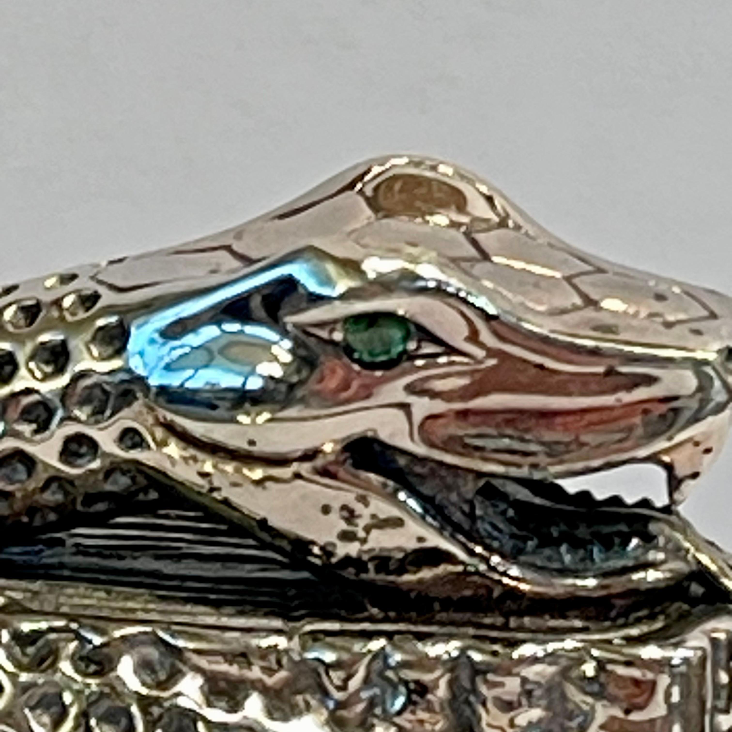 S.T. Dupont X Tournaire Limited Edition Snake Lighter (72/88), France, 2013 For Sale 4
