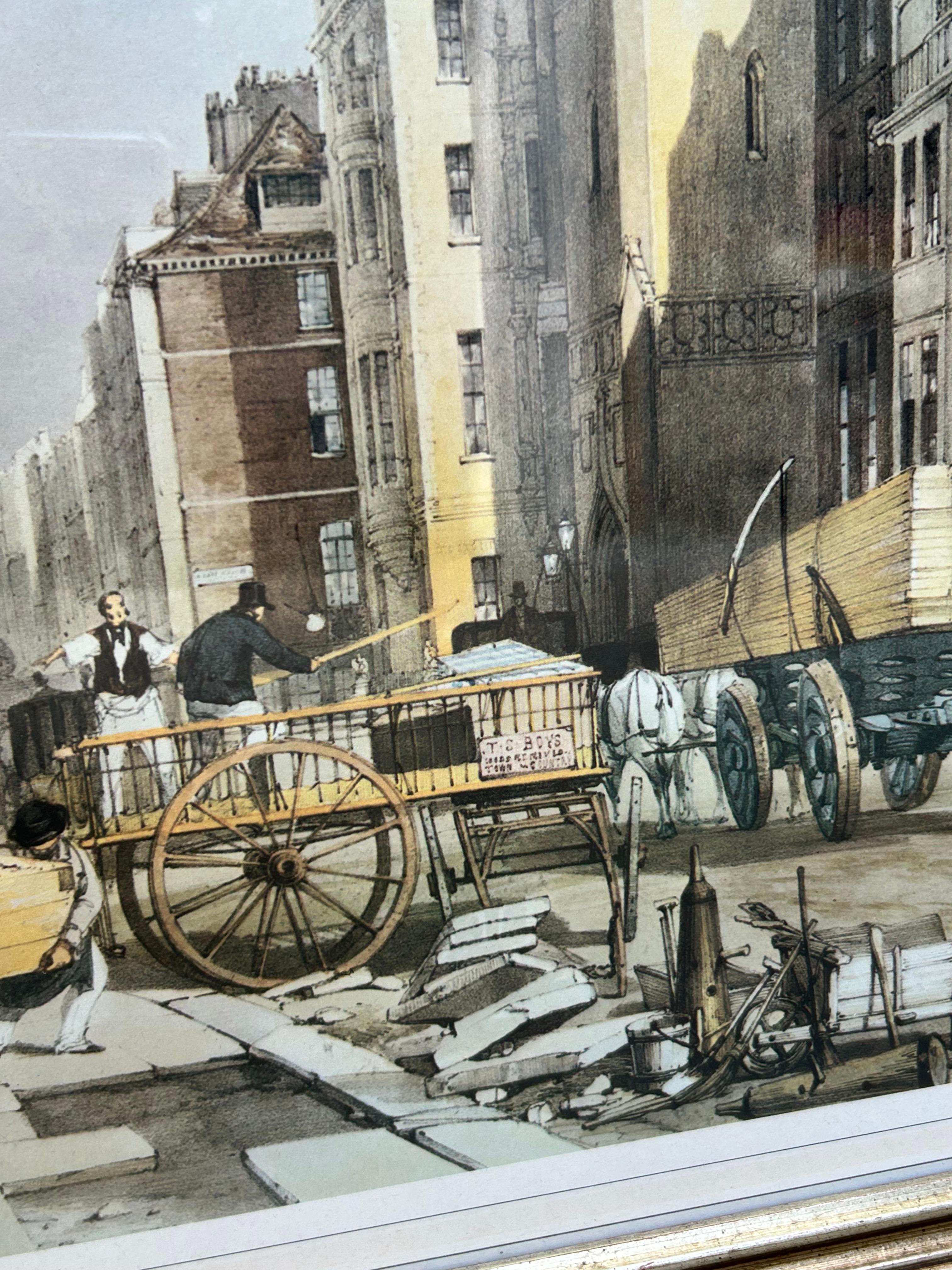 XX secolo Stampa d'epoca di St. Dustan's Fleet Street-Londra in vendita