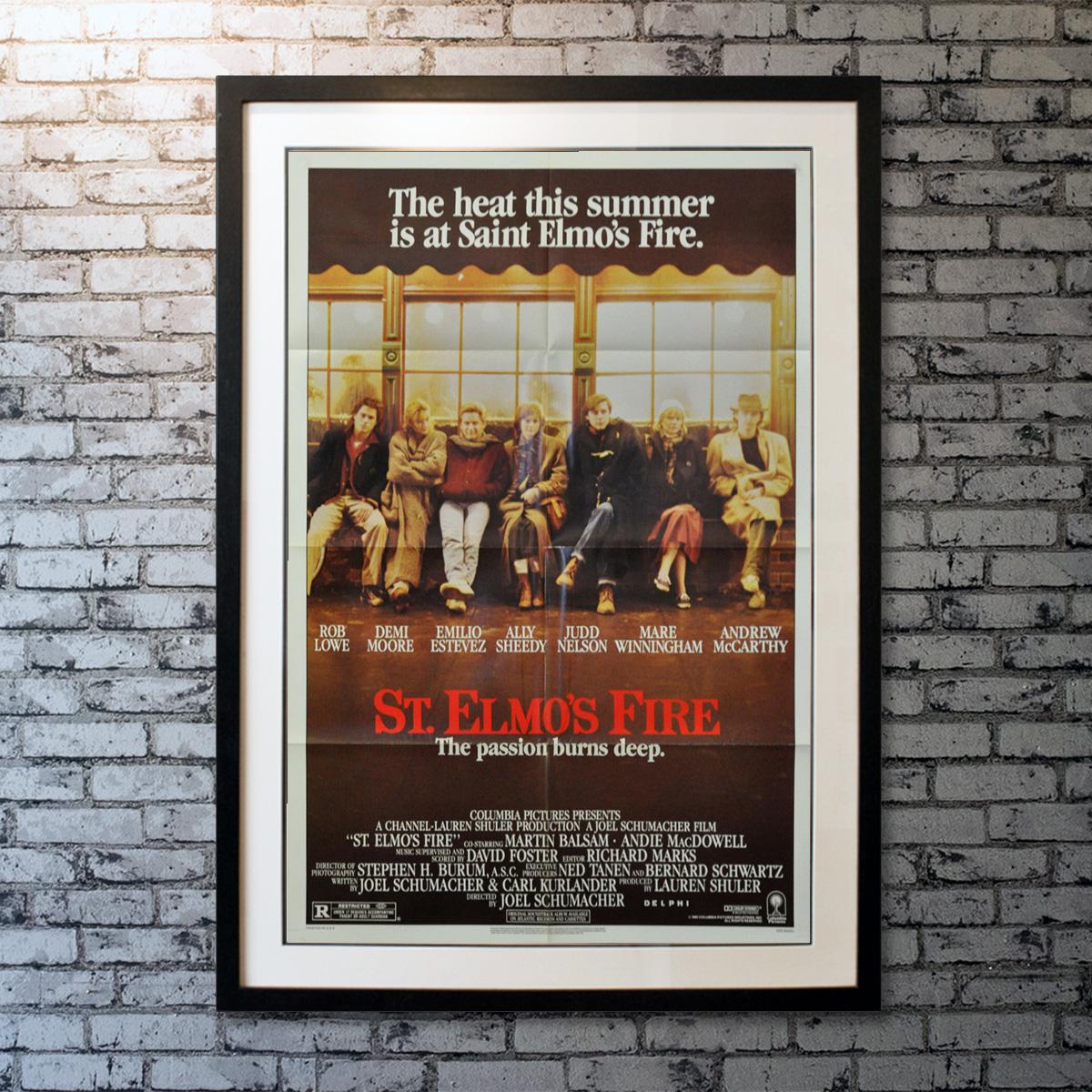 rob lowe st elmo's fire poster