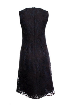 St. Emile, Blue embroidered dress with flowers