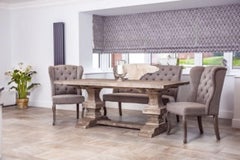 St. Emilion French Upholstered Dining Chairs, 20th Century