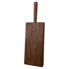 St Helena Cutting Board with Hand Turned Handle