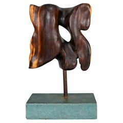 Used St Ives School Hand Carved Wooden Sculpture