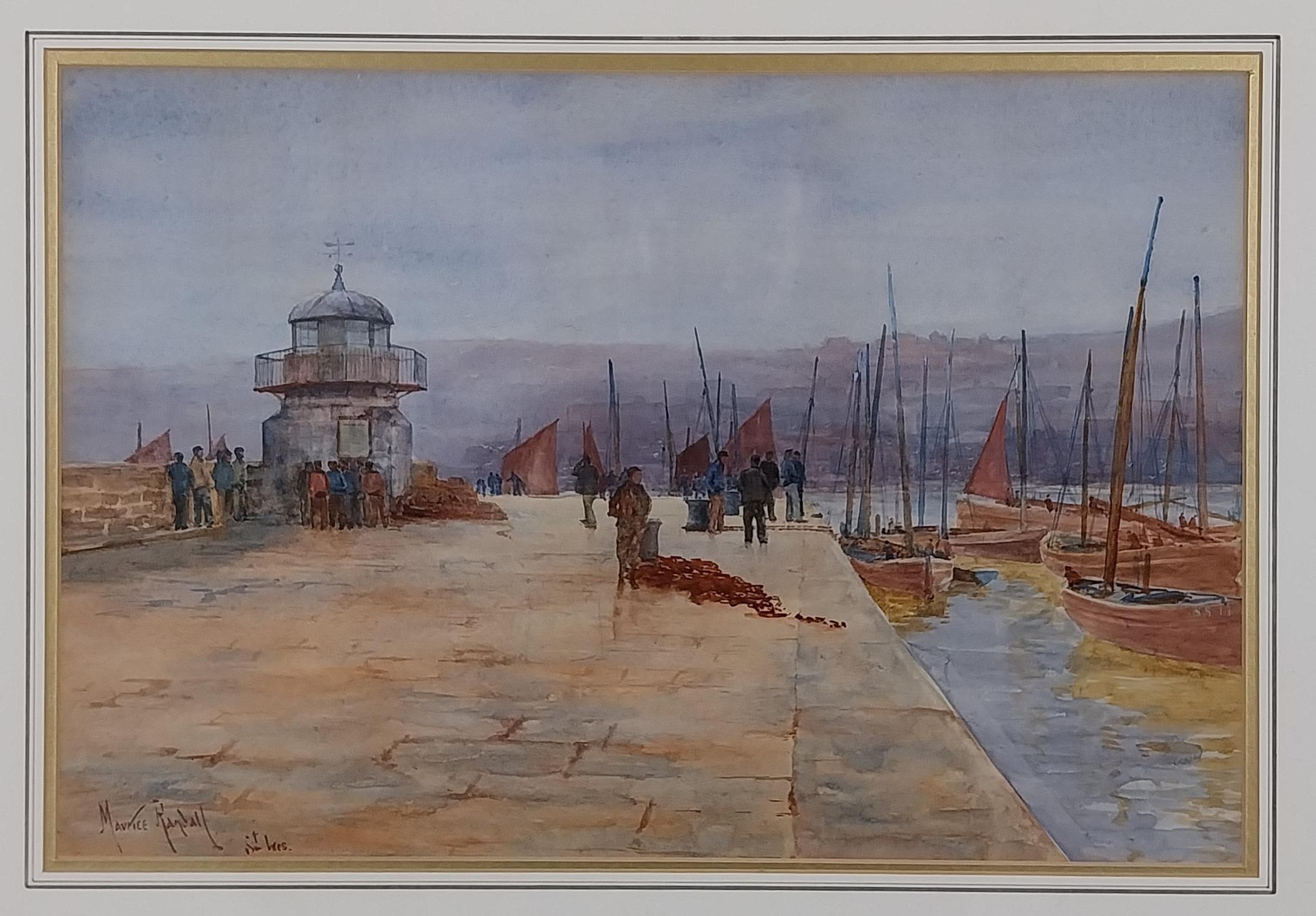 Pintura de St Ives Cornwall Cuadros acuarela en Bueno estado para la venta en Staffordshire, GB