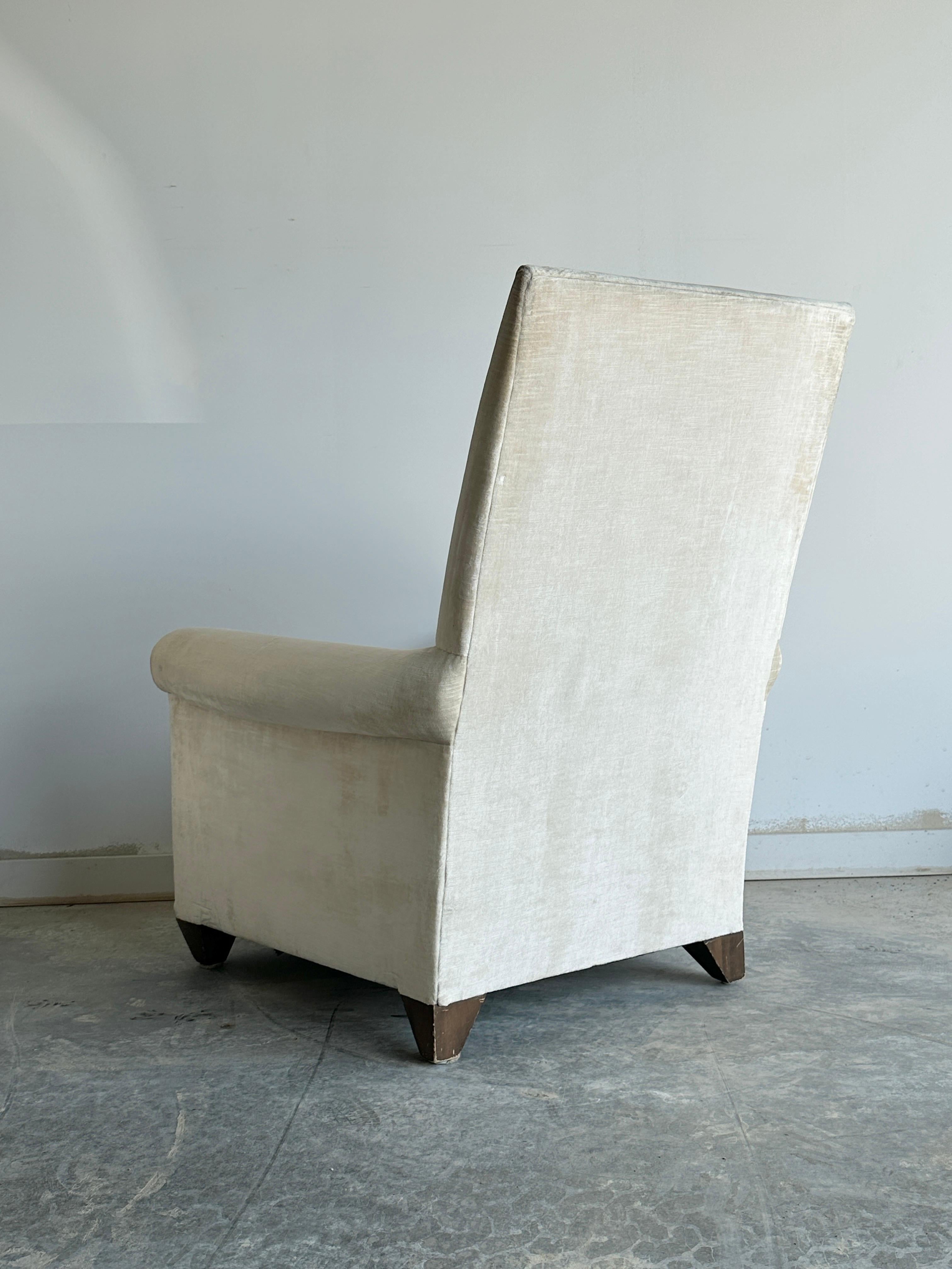 St. James chair by Angelo Donghia for Donghia Inc For Sale 3