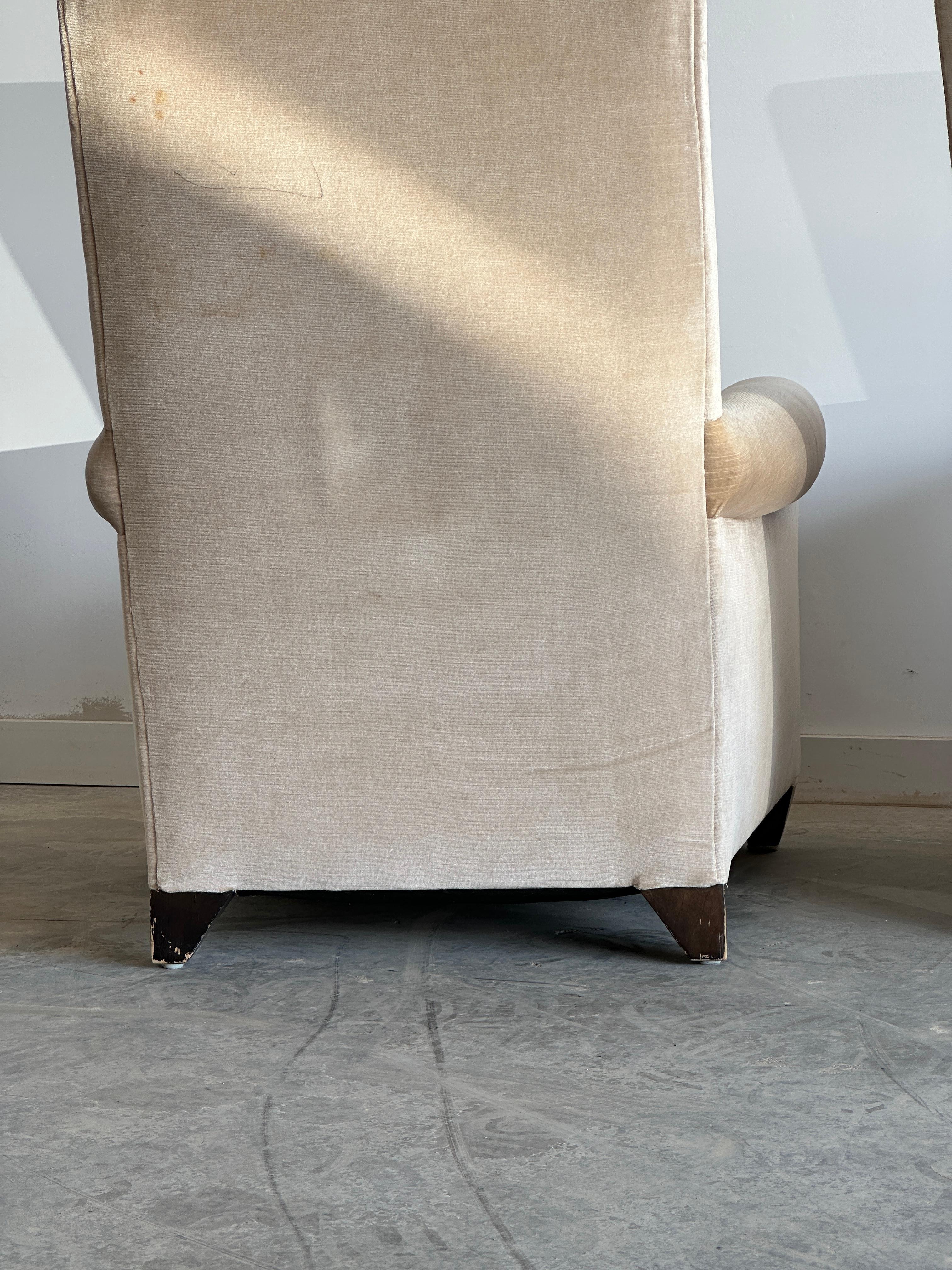St. James chair by Angelo Donghia for Donghia Inc For Sale 8